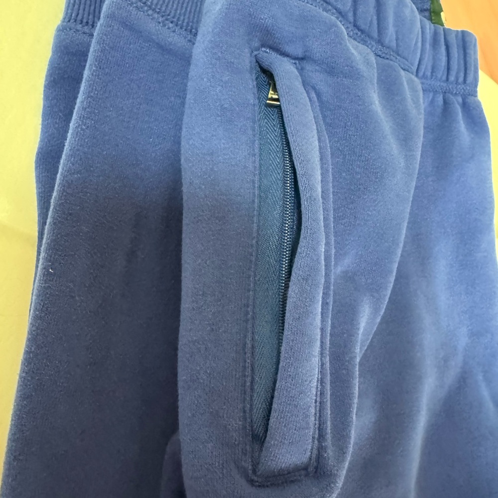 Roots Sweat Pant Zip Up Pockets Men Blue XS - Picture 5 of 6